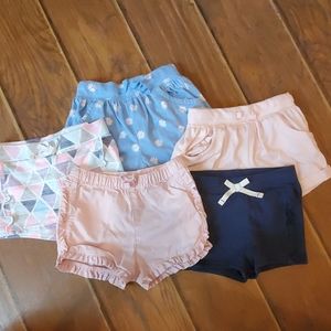Lot of Toddler Girls Shorts Size 2T